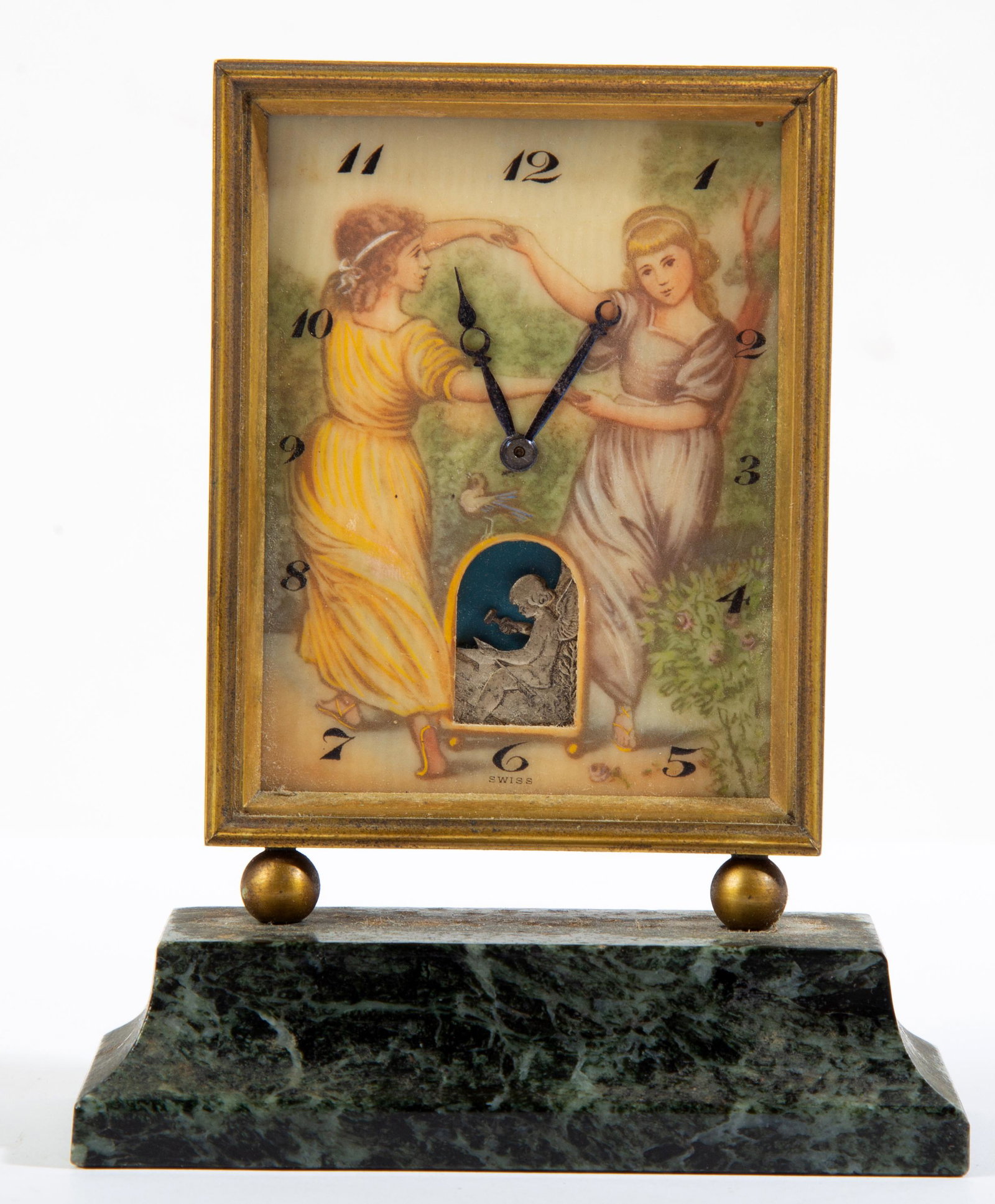 NOVELTY ANIMATED DESK CLOCK (1 of 4)