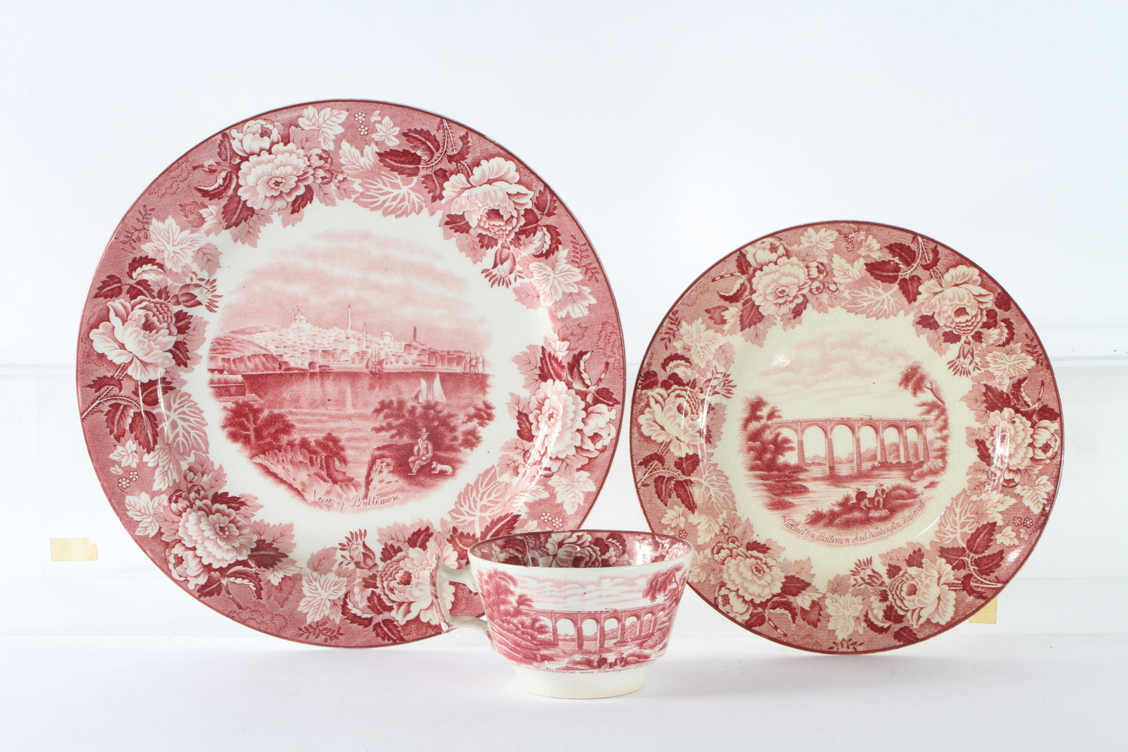 ENOCH WOODS OLD BALTIMORE VIEWS RED TRANSFER (3) (1 of 7)