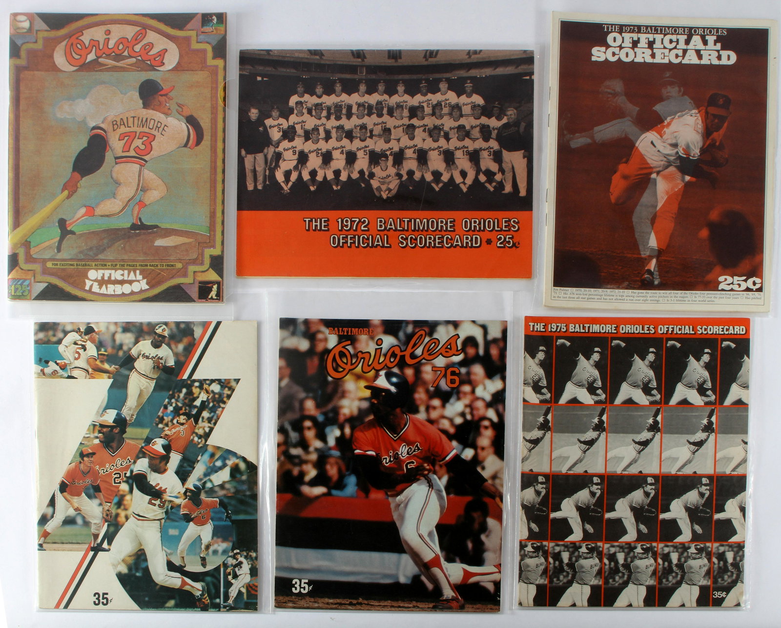 1970's VINTAGE BALTIMORE ORIOLES EPHEMERA (1 of 5)