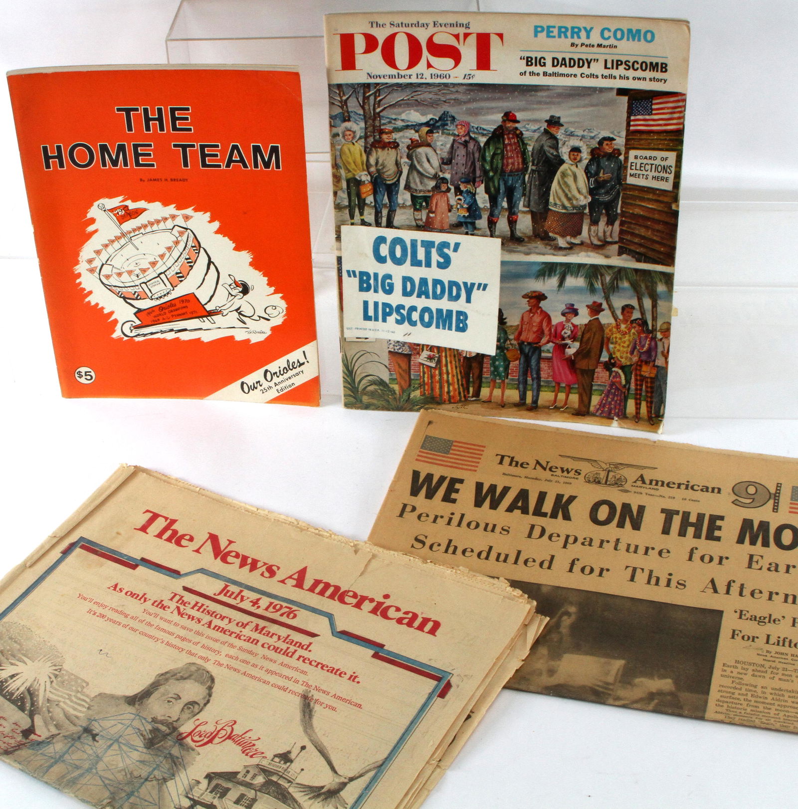 BALTIMORE & ORIOLES PERIODICALS & EPHEMERA (4) (1 of 4)
