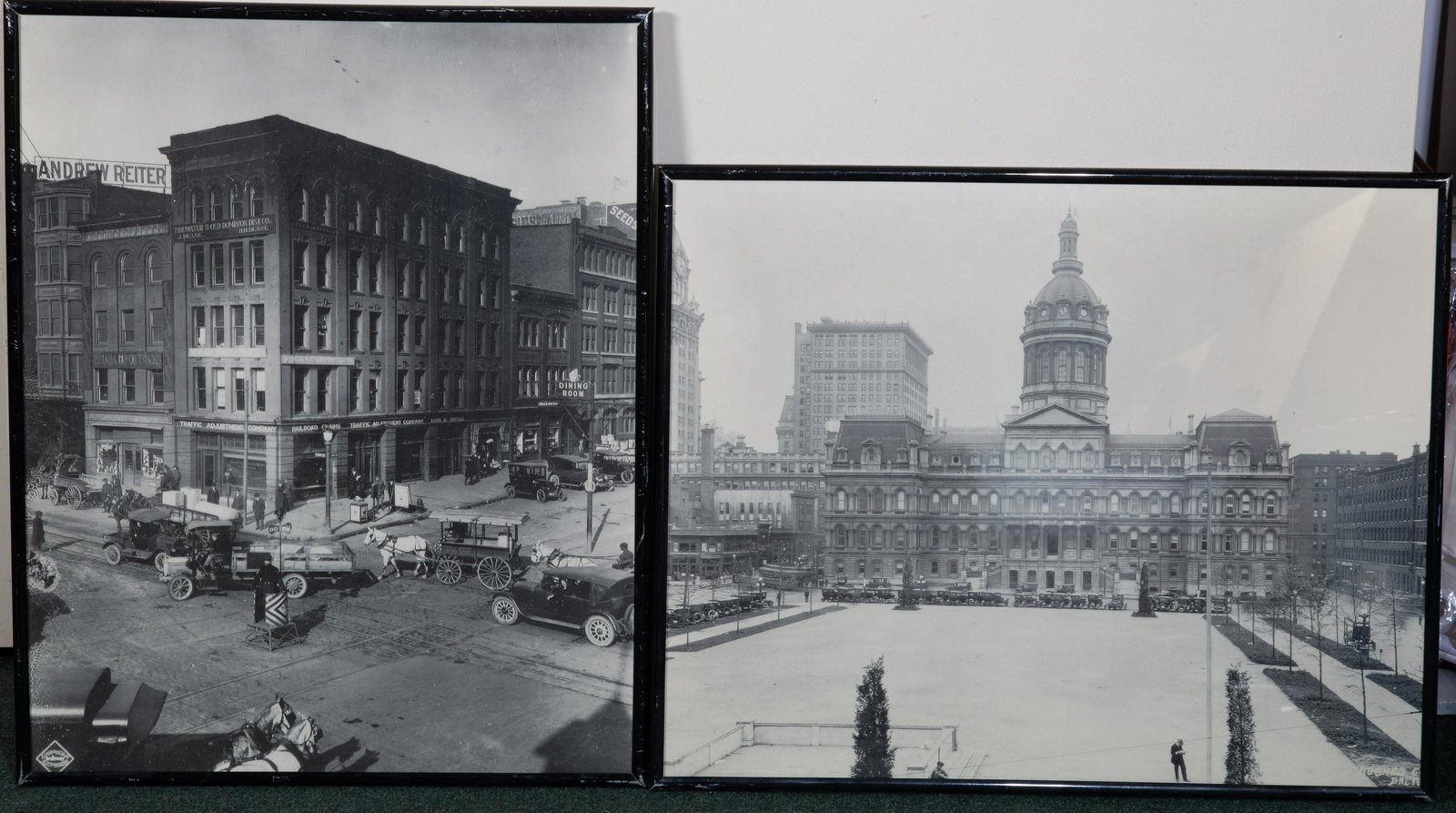 BALTIMORE PHOTOGRAPHIC EARLY STREET SCENES (5) (1 of 3)