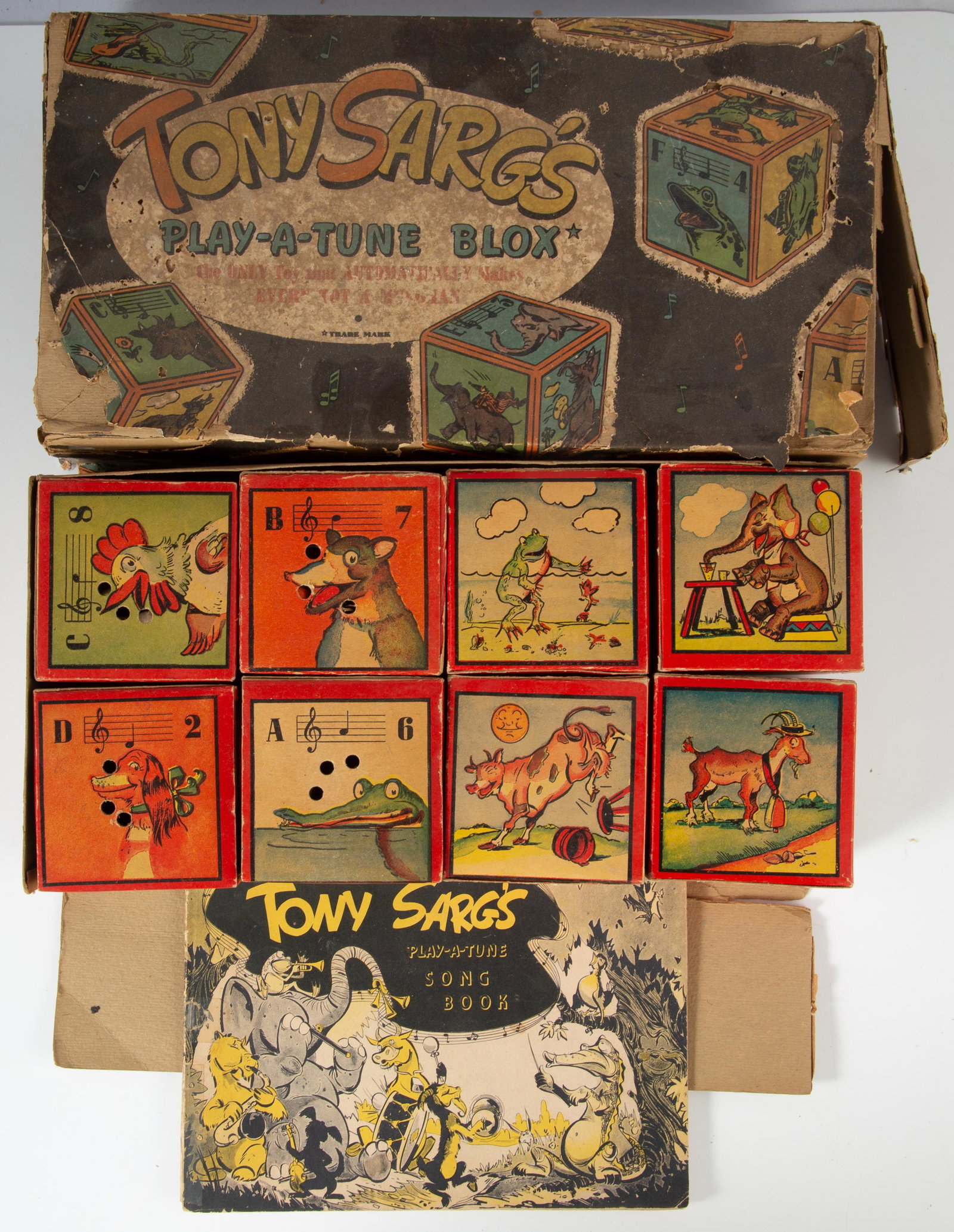 TONY SARG'S PLAY-A-TUNE BLOX (1 of 4)