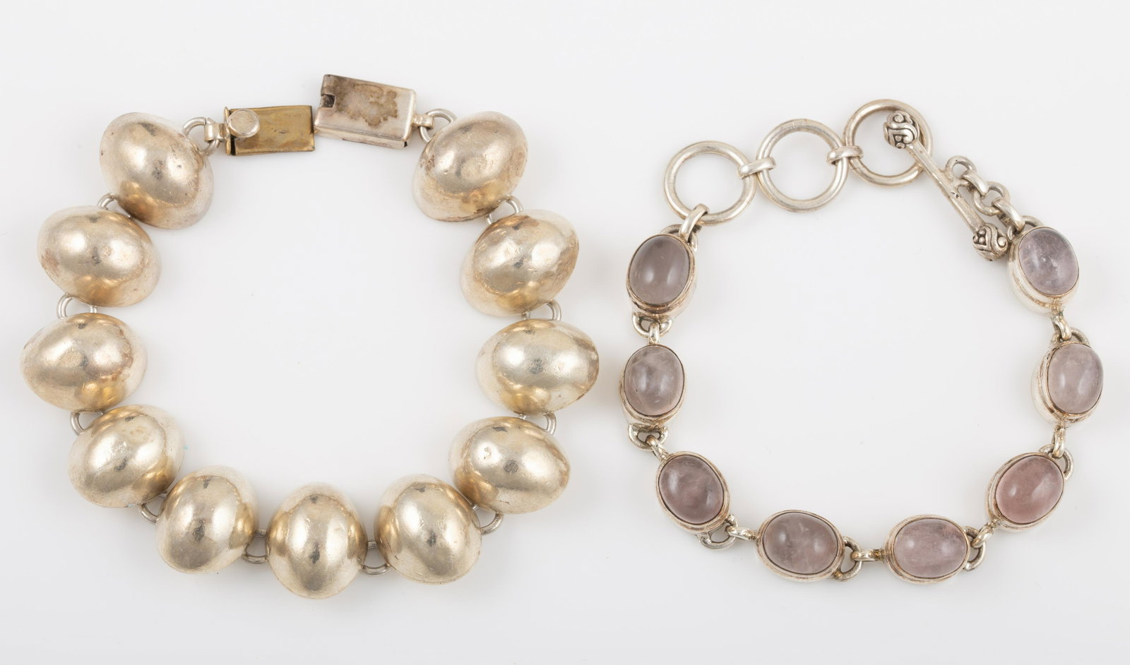 (2) SILVER BRACELETS (1 of 4)