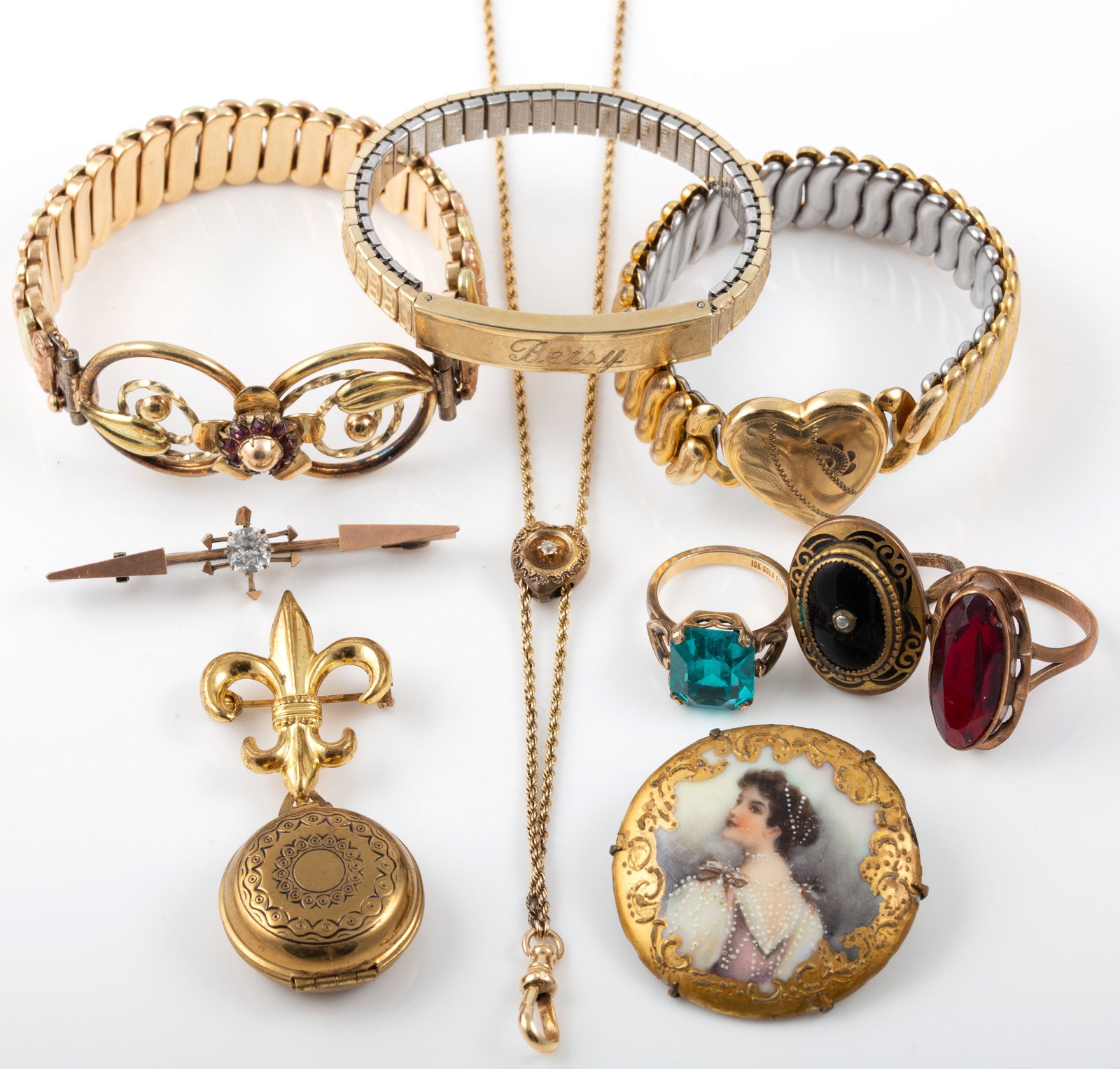 (10) PCS. VICTORIAN JEWELRY (1 of 17)