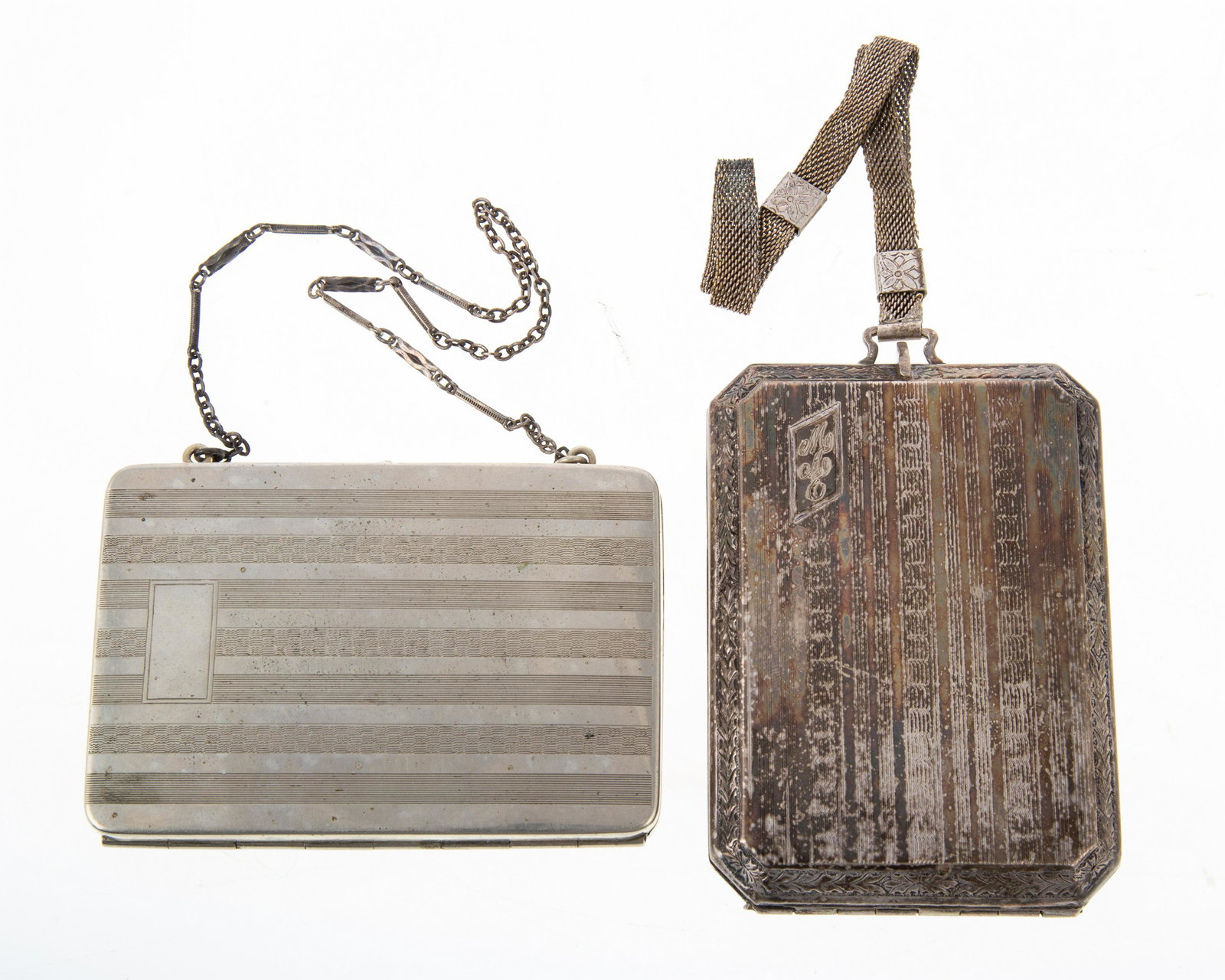 (2) VINTAGE COMPACTS (1 of 5)