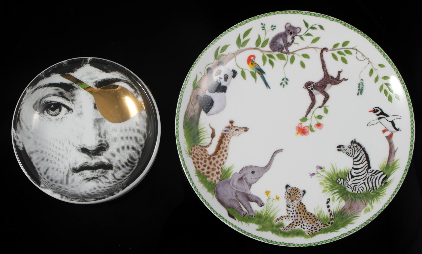 (2) PLAYFUL DESIGNER CERAMICS - CHASE / FORNASETTI (1 of 6)
