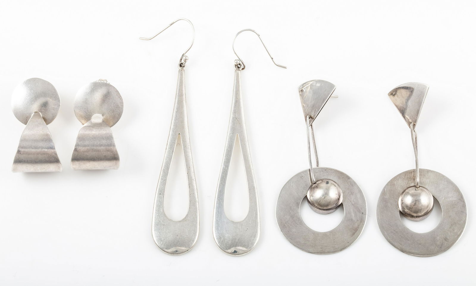 (3) PAIRS STERLING, ETC. EARRINGS (1 of 7)