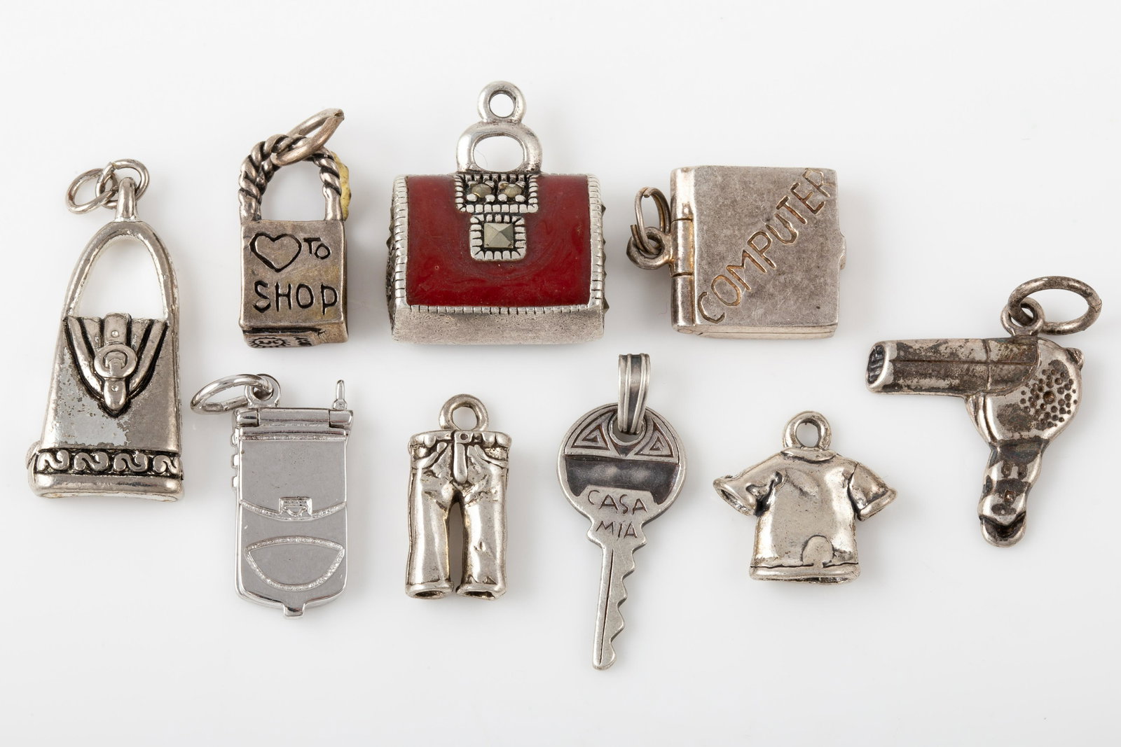 (9) STERLING CHARMS: TEEN LIFE RELATED (1 of 5)