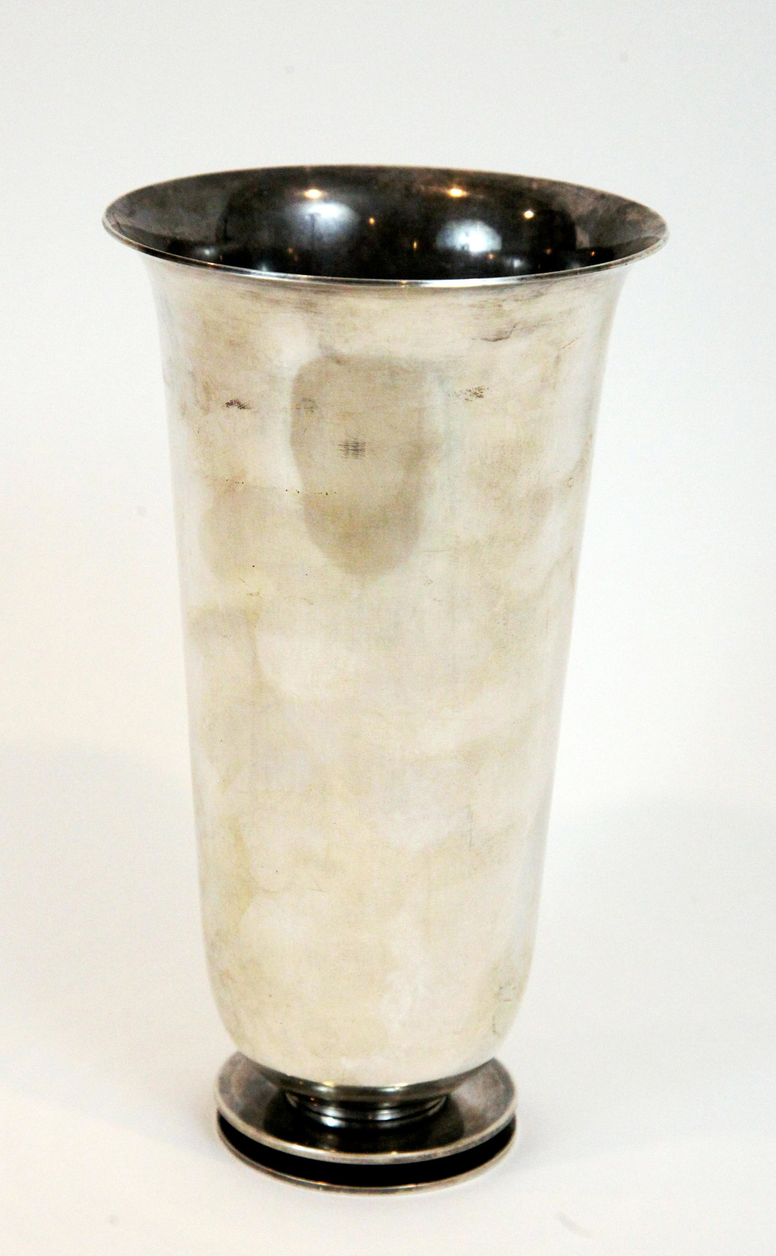 CARL M. COHR SILVER DANISH ART DECO VASE (1 of 3)