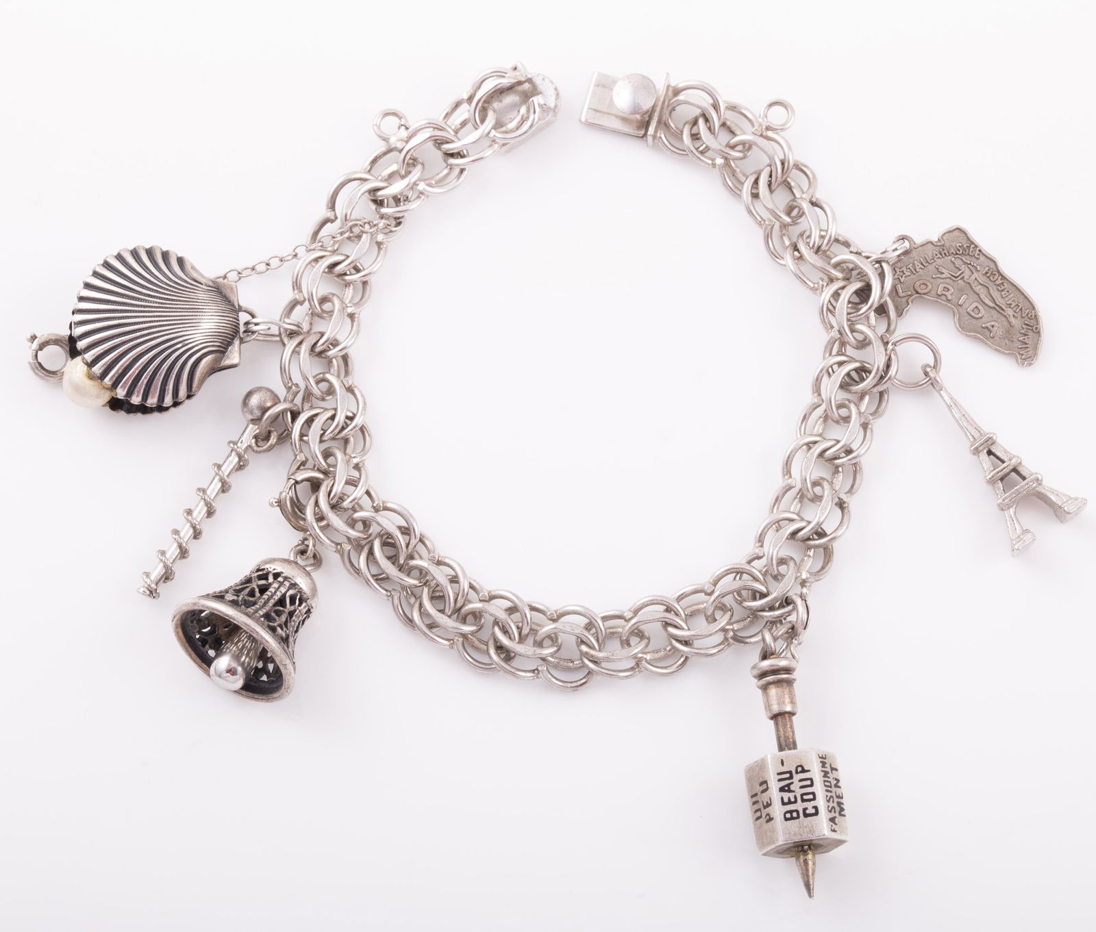 STERLING CHARM BRACELET (1 of 10)