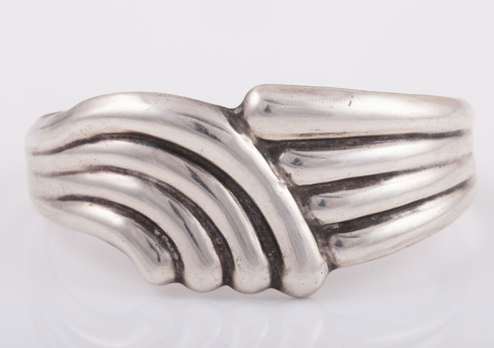 TALLERES DE LOS BALLESTROS STERLING TAXCO CUFF BRACELET (1 of 4)