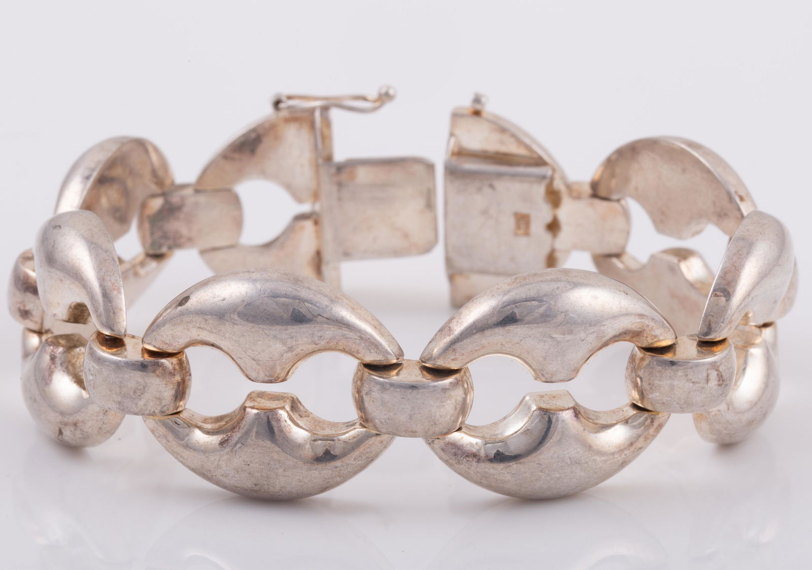 FMC DESIGNER STERLING LINK BRACELET (1 of 4)