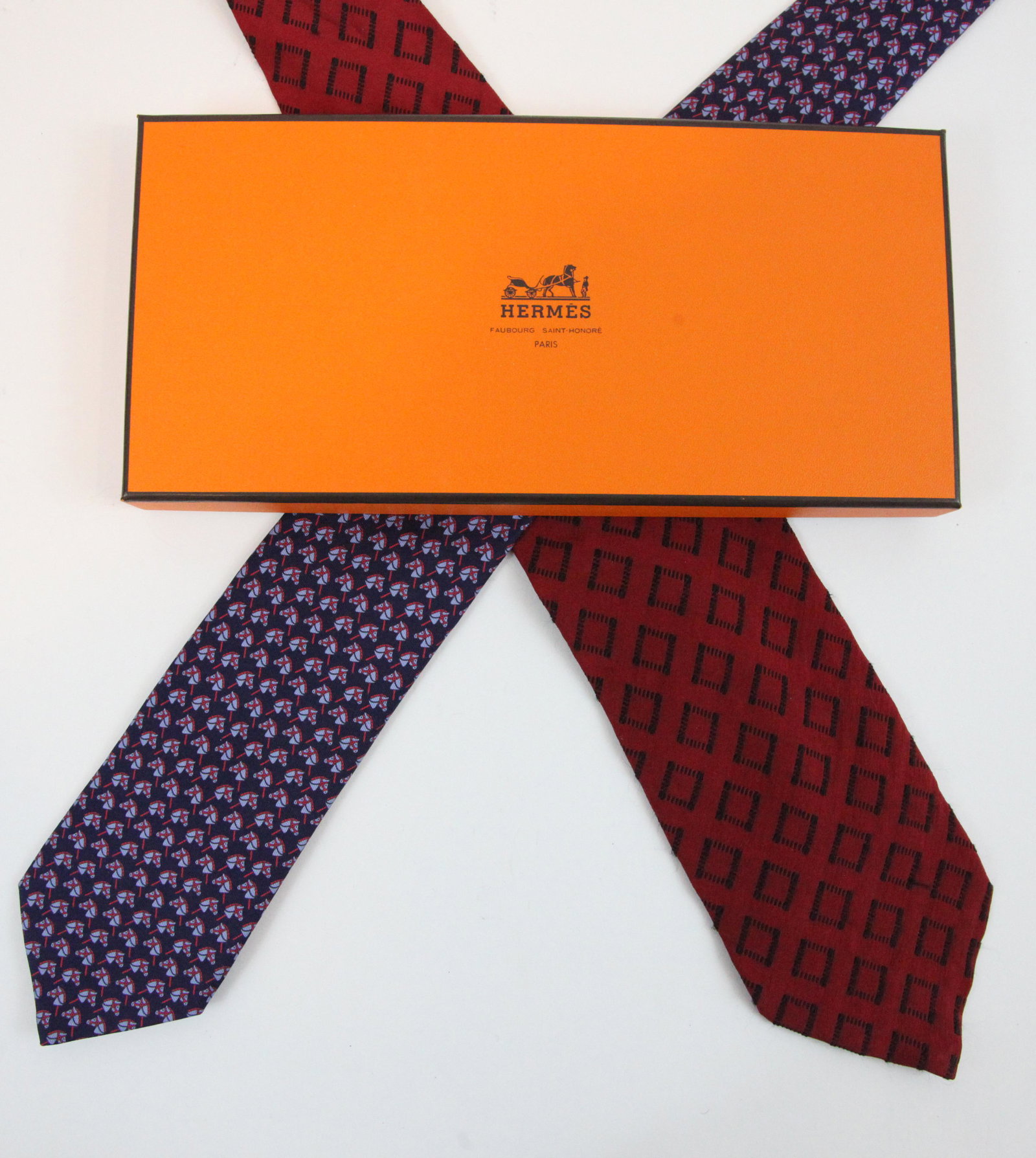 HERMES NECK TIE & ARMANI NECKTIE (1 of 3)