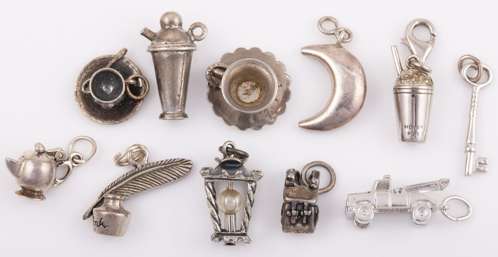 (11) STERLING FIGURAL CHARMS (1 of 5)