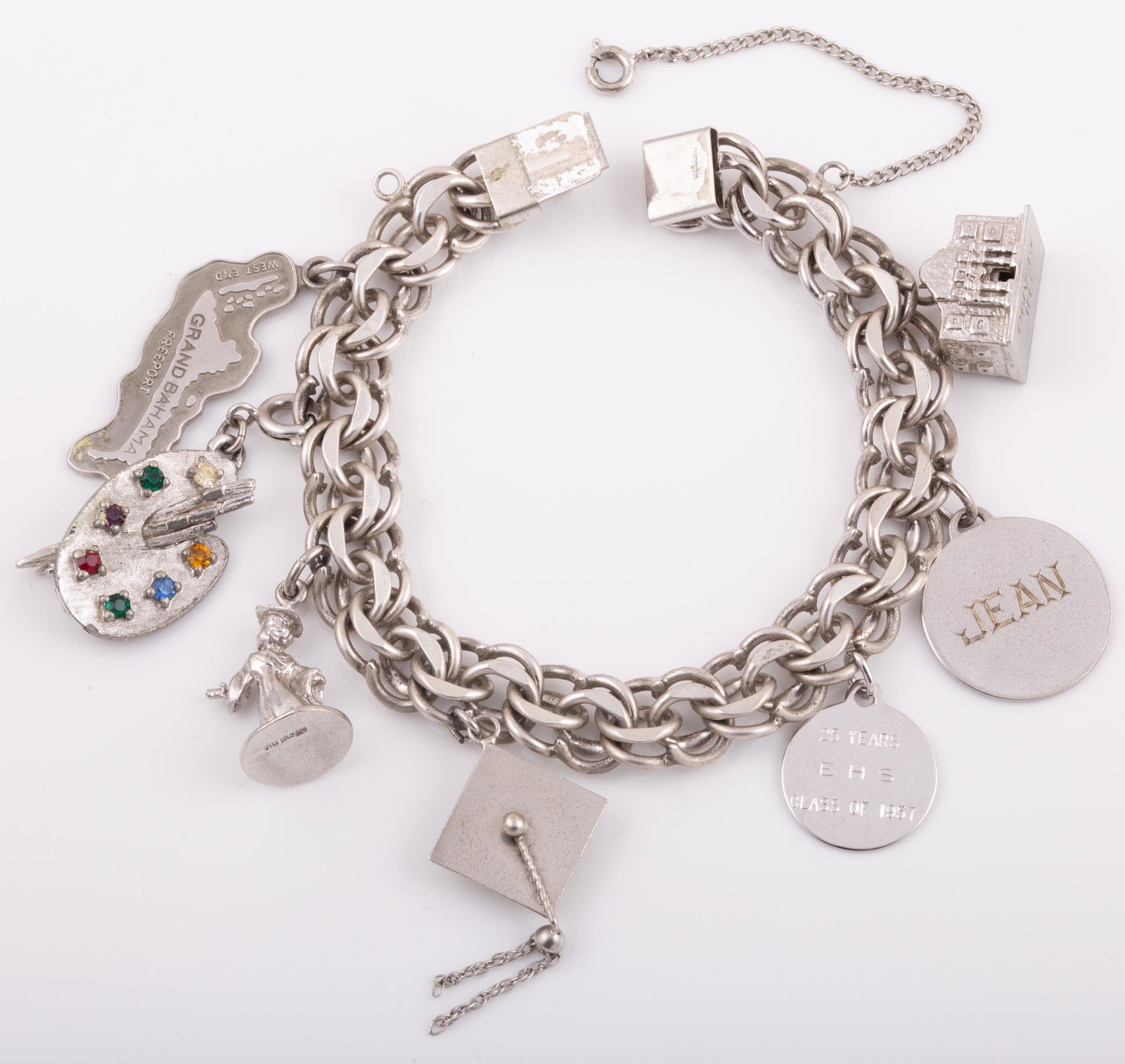 STERLING CHARM BRACELET (1 of 5)