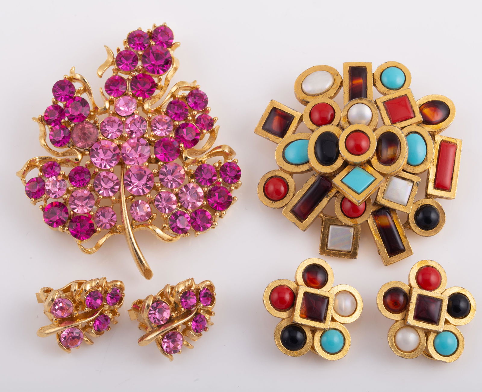 (2) DEMI PARURE SETS: LISNER & CORO (1 of 7)