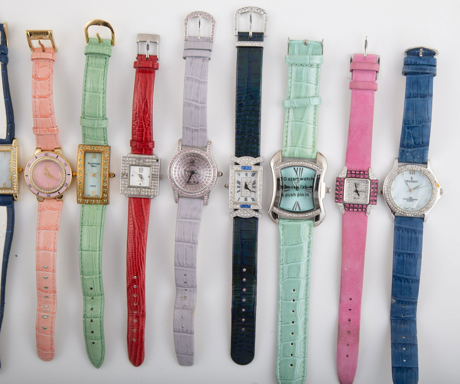 (11) RHINESTONE COSTUME WATCHES (1 of 5)