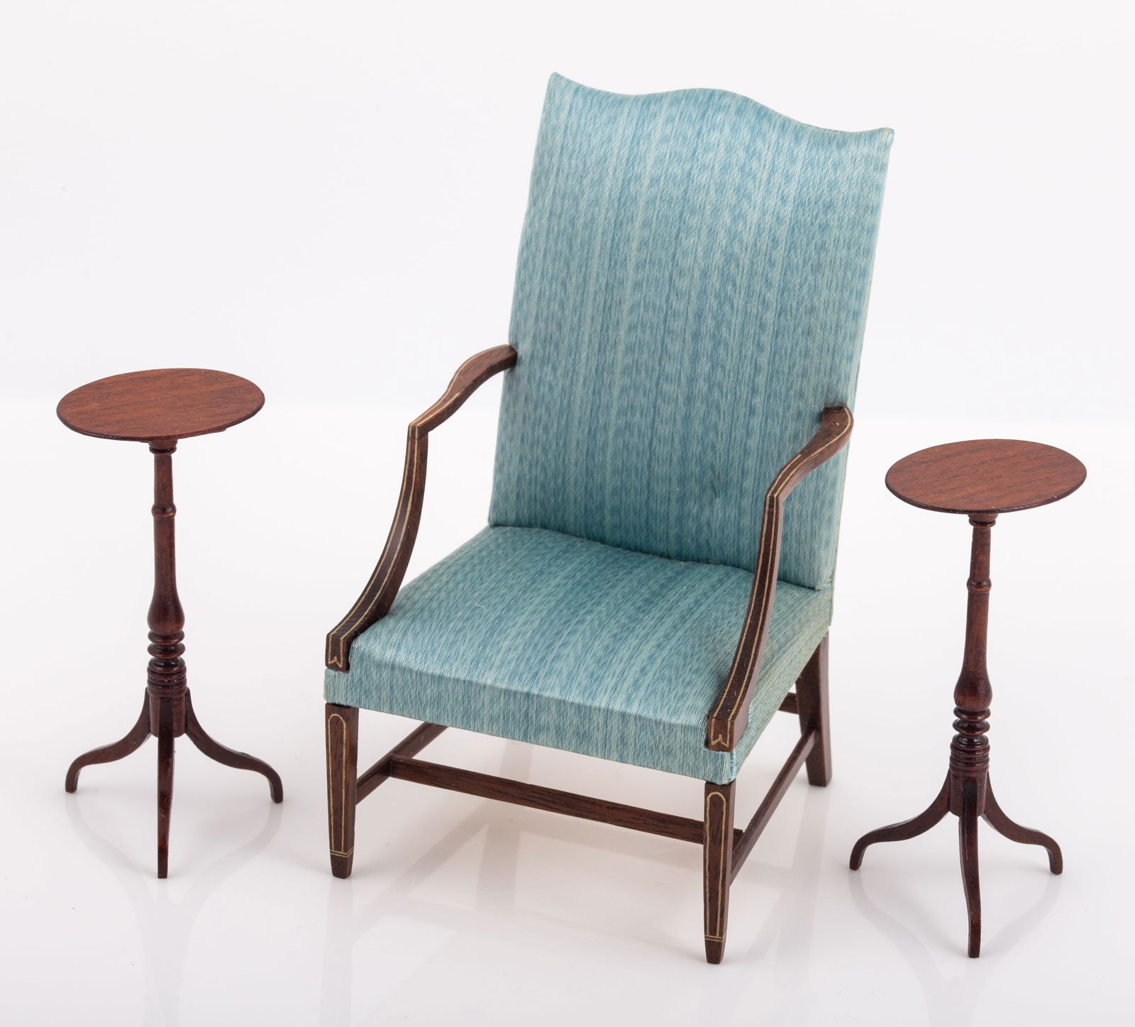 (3) G. CRAWFORD WINTERTHUR DOLLHOUSE MINIATURE FURNITURE - ARTIST SIGNED (1 of 4)