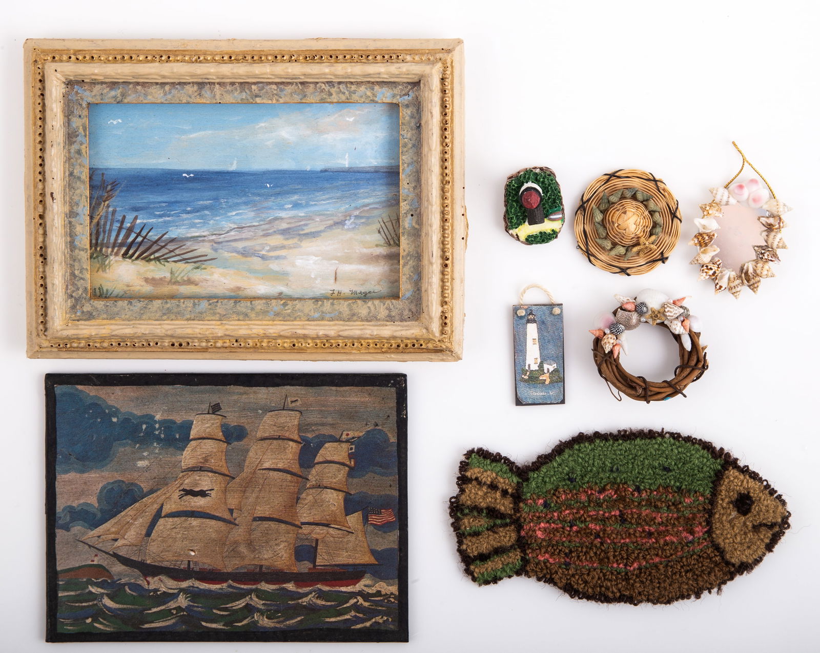 (8) DOLLHOUSE MINIATURE BEACH DÉCOR (1 of 8)