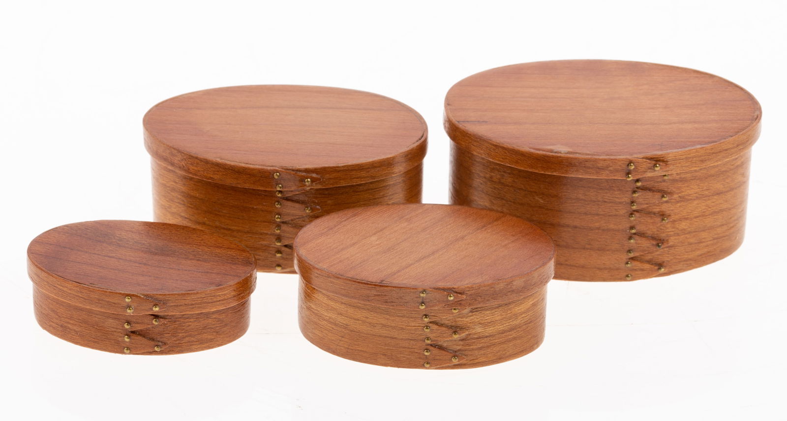 (4) DOLLHOUSE  MINIATURE NESTING SHAKER BOXES - ARTISAN MADE (1 of 4)