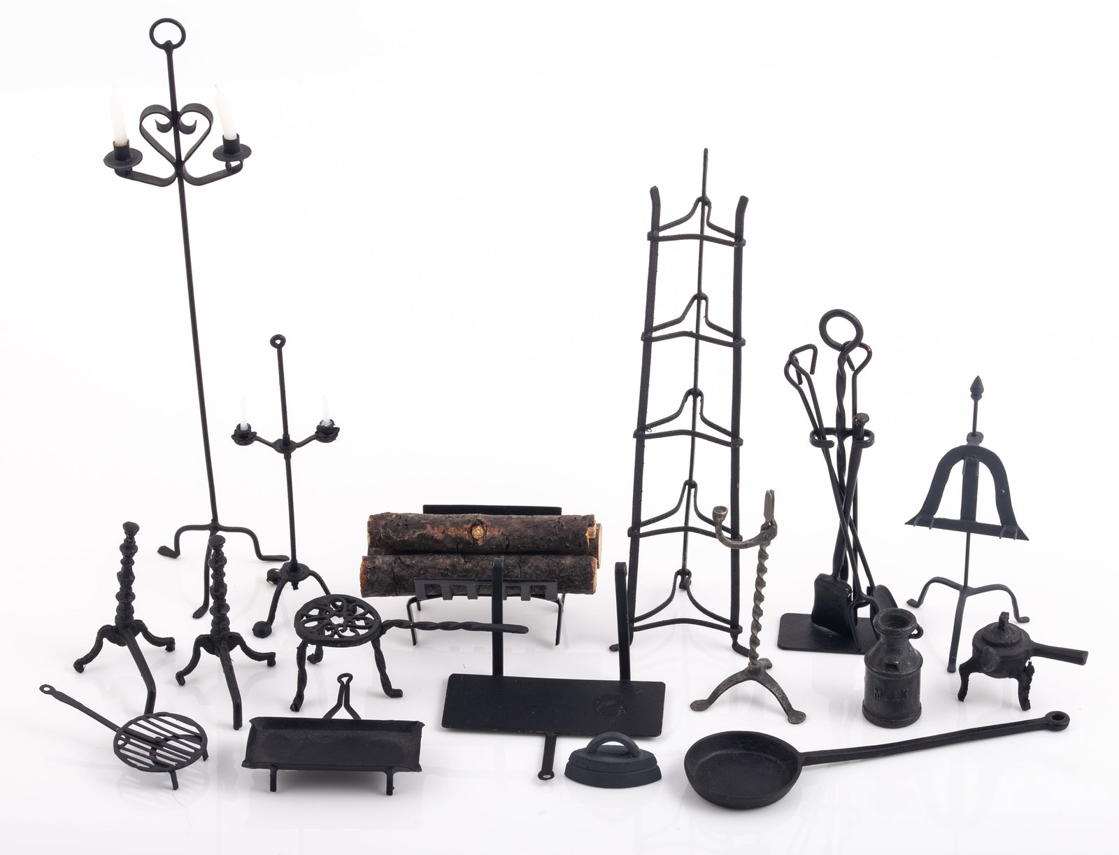 (17) PCS. IRON / IRON LOOK DOLLHOUSE MINIATURES (1 of 6)