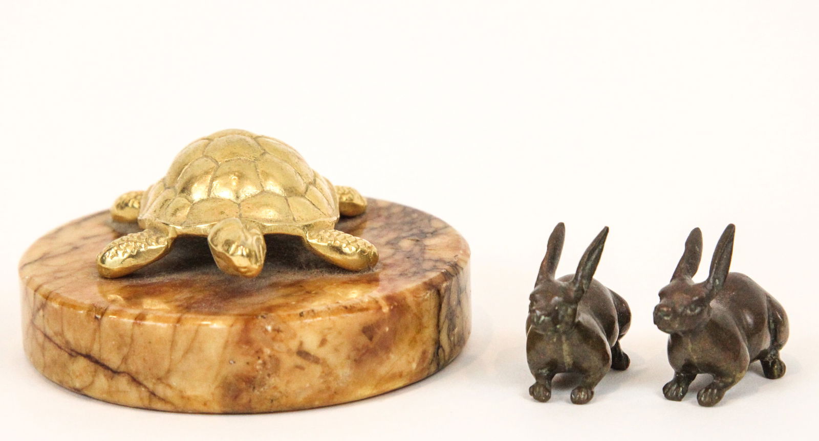 (3) BRONZE MINIATURES (1 of 12)