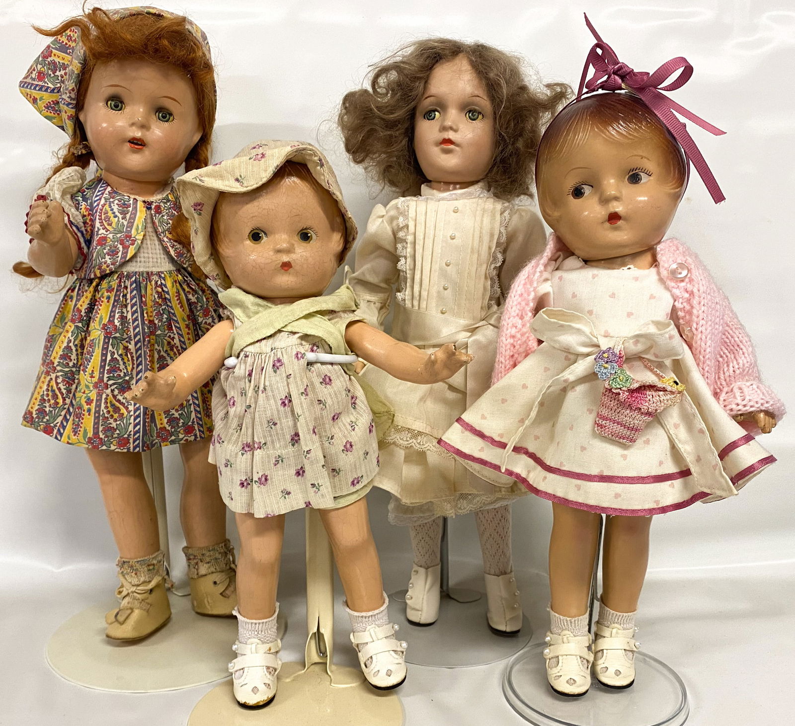 (4) VINTAGE COMPOSITION DOLLS (1 of 17)