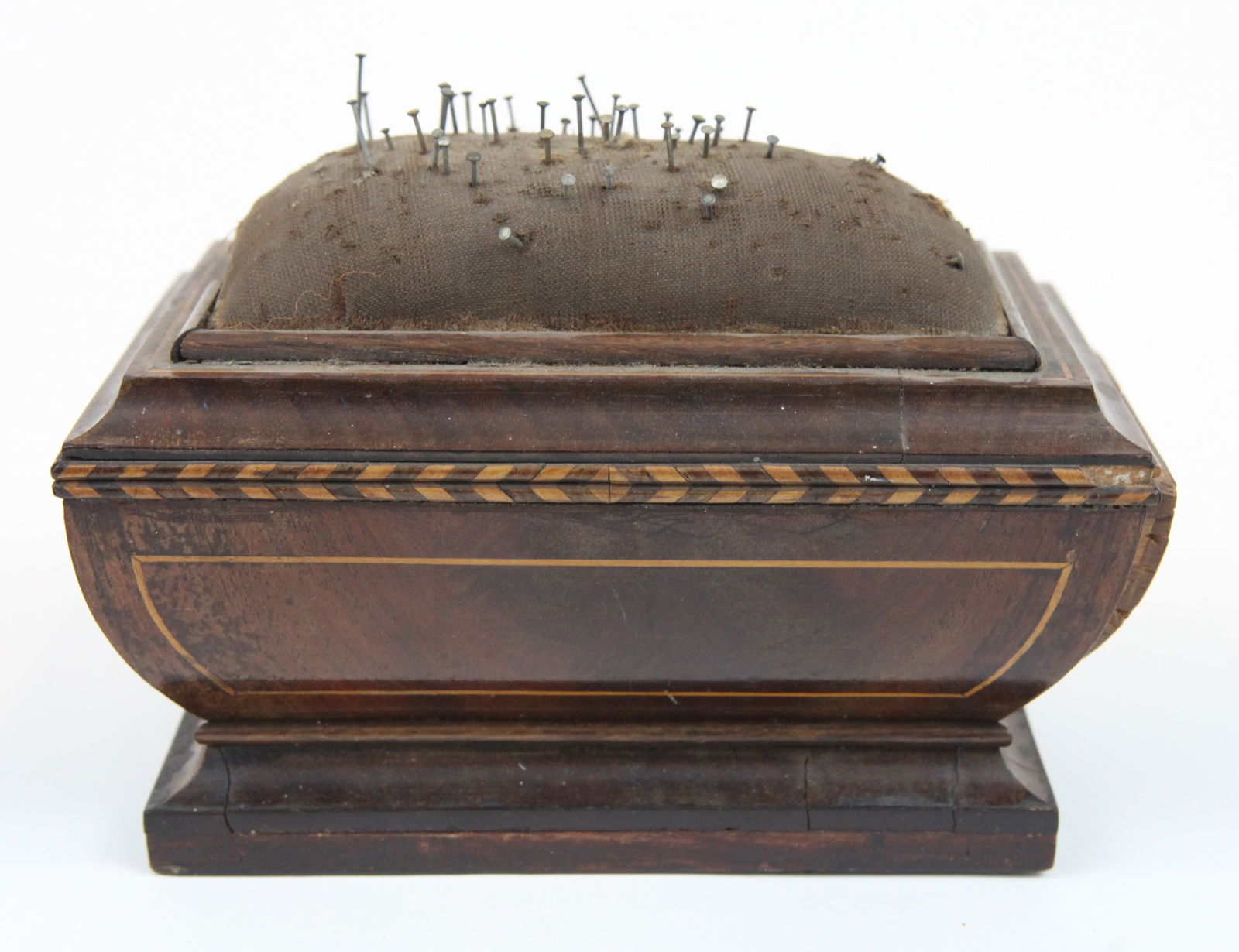 ANTIQUE INLAID PIN CUSHION (1 of 12)