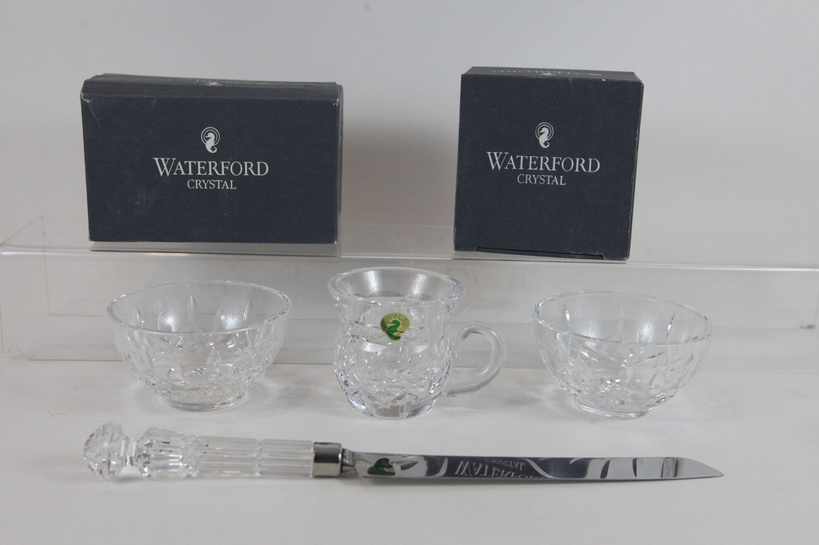 (4) WATERFORD CRYSTAL PCS. BOWLS, ETC. (1 of 7)