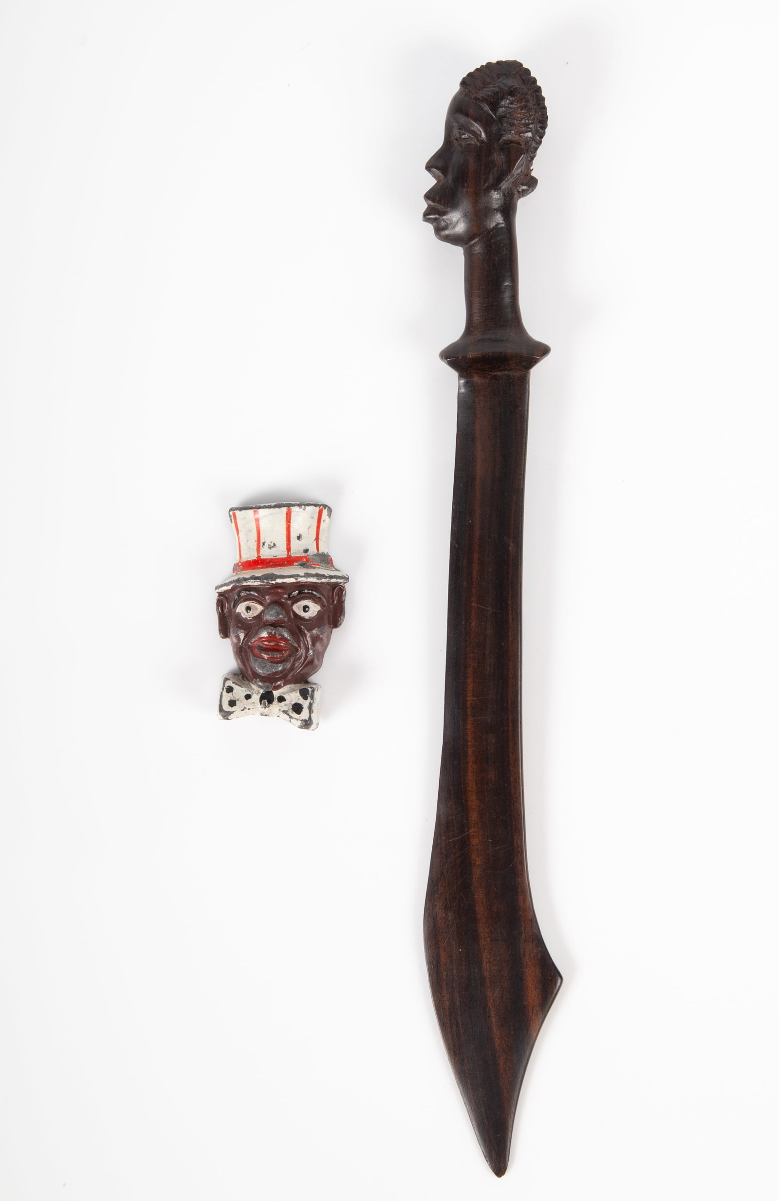 (2) BLACK AMERICANA DESK ITEMS (1 of 6)