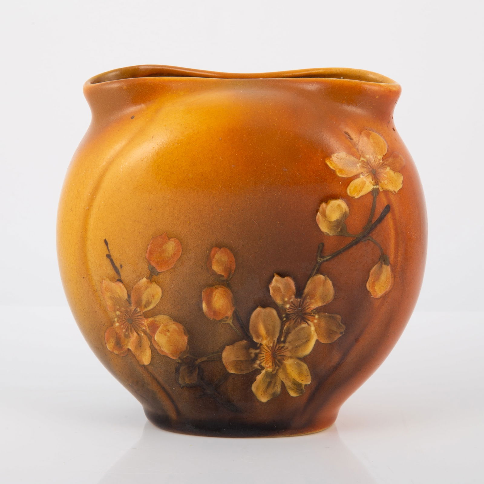 ARTIST SIGNED ROOKWOOD PILLOW VASE (1 of 4)