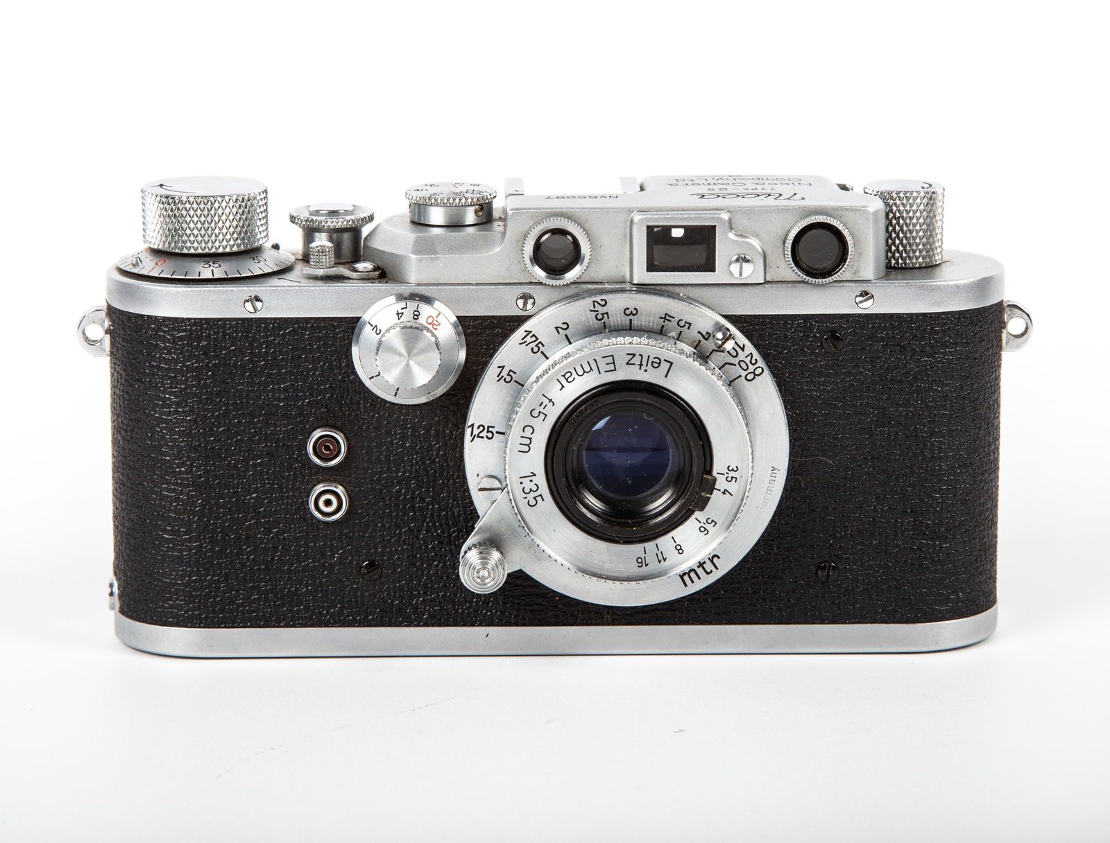Leica 'snapshot' With Prototype Snapshot Elmar 3.5cm *