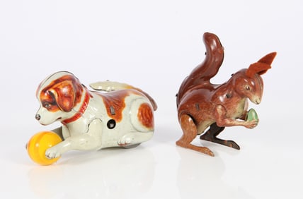 (2) VINTAGE GERMAN MECHANICAL TOYS