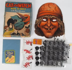 (15) PCS. HALLOWEEN PAPER EPHEMERA
