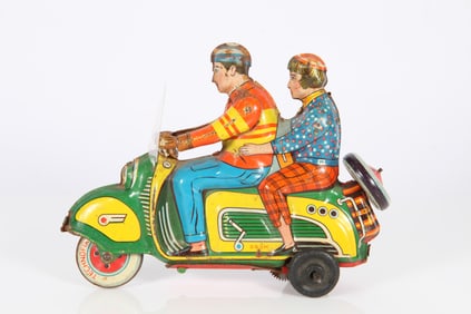 VINTAGE TECHNOFIX SCOOTER TOY