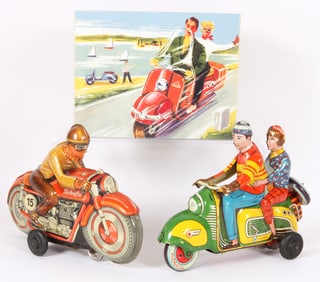 (2) TECHNOFIX MOTORYCLE & TECHNOFIX SCOOTER #282