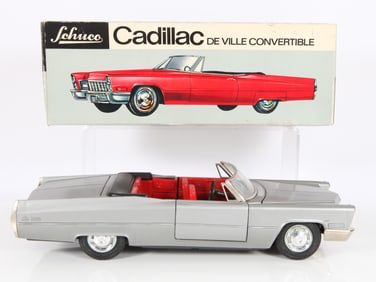 SCHUCO 351 205 CADILLAC DE VILLE CONVERTIBLE with ORIGINAL BOX