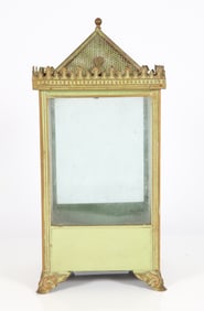 RARE GERMAN TIN & GLASS STRUCTURE - TERRARIUM / INSECT CAGE