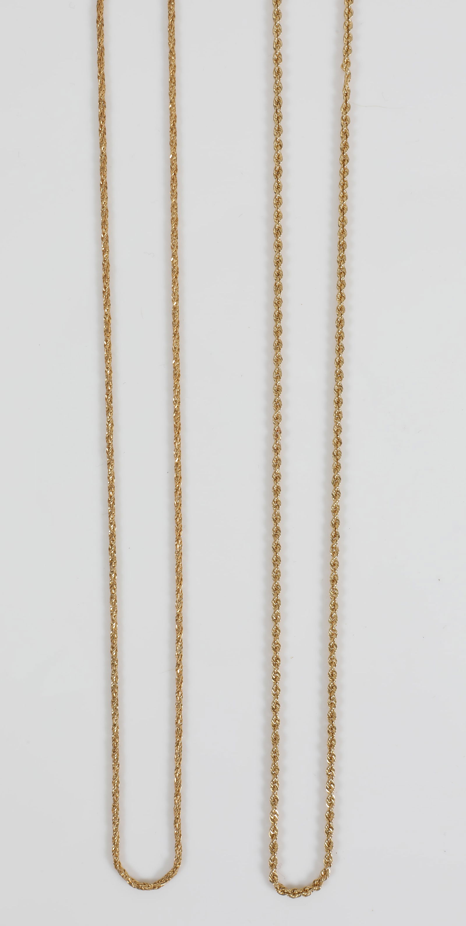 (2) 14K GOLD CHAINS (1 of 7)