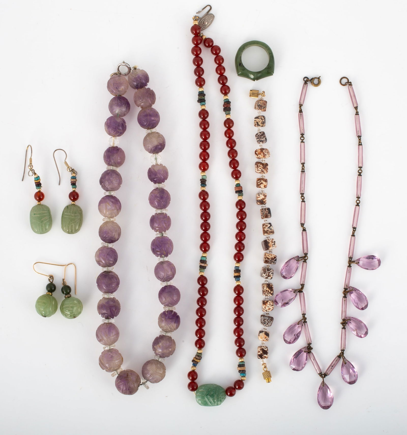 (7) PCS. BEADED JEWELRY (1 of 7)