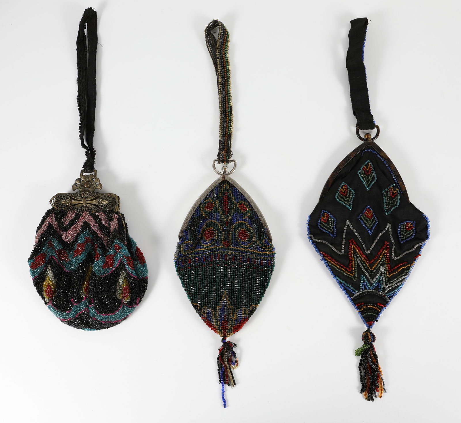 (3) VINTAGE BEADED PURSES (1 of 13)