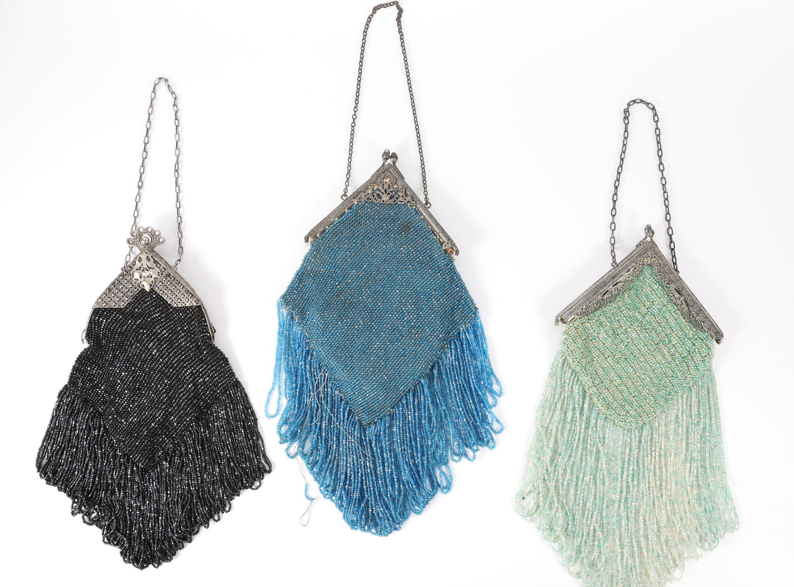 (3) VINTAGE BEADED HANDBAGS (1 of 15)