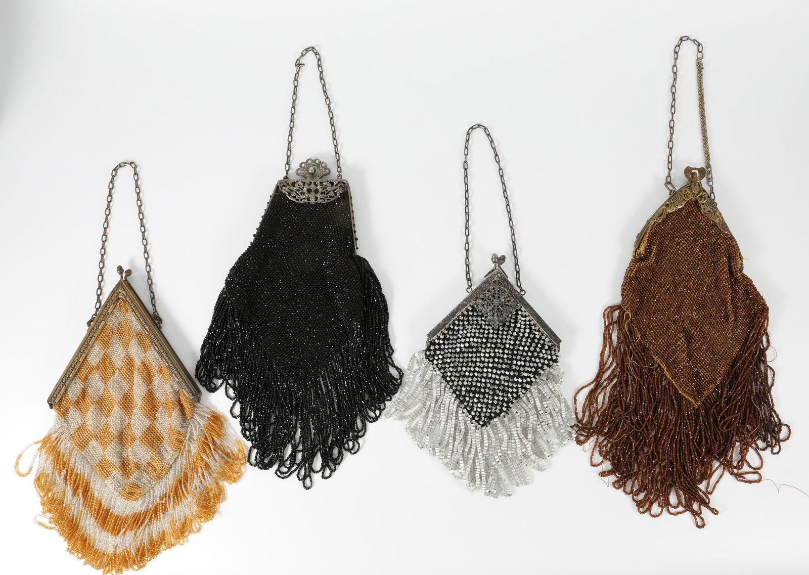 (4) VINTAGE BEADED HANDBAGS (1 of 17)