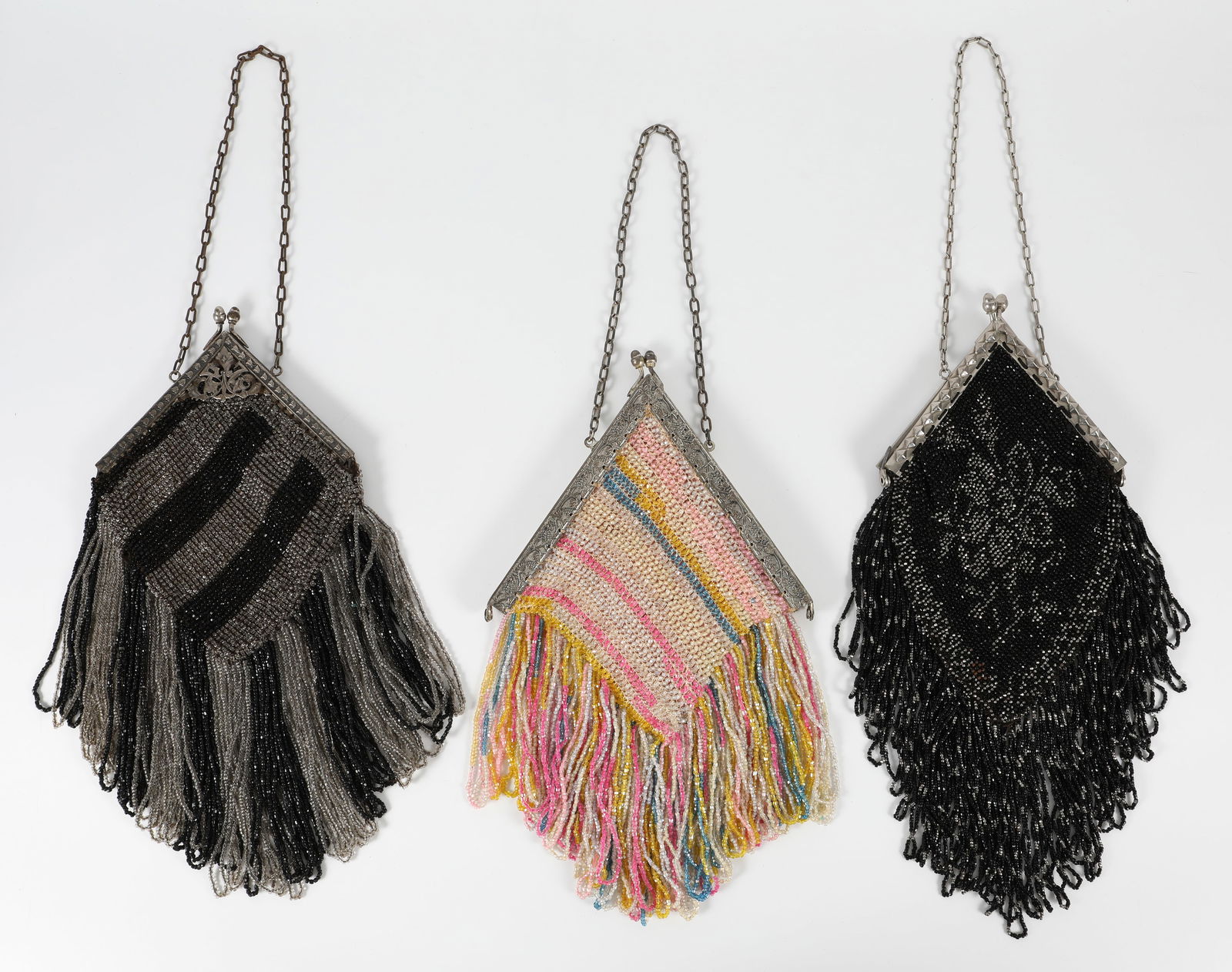 (3) VINTAGE BEADED HANDBAGS (1 of 15)