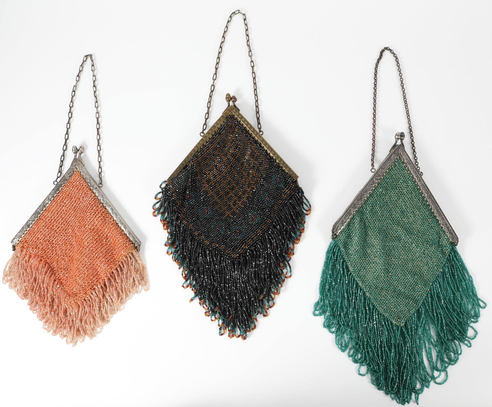 (3) VINTAGE BEADED HANDBAGS (1 of 13)