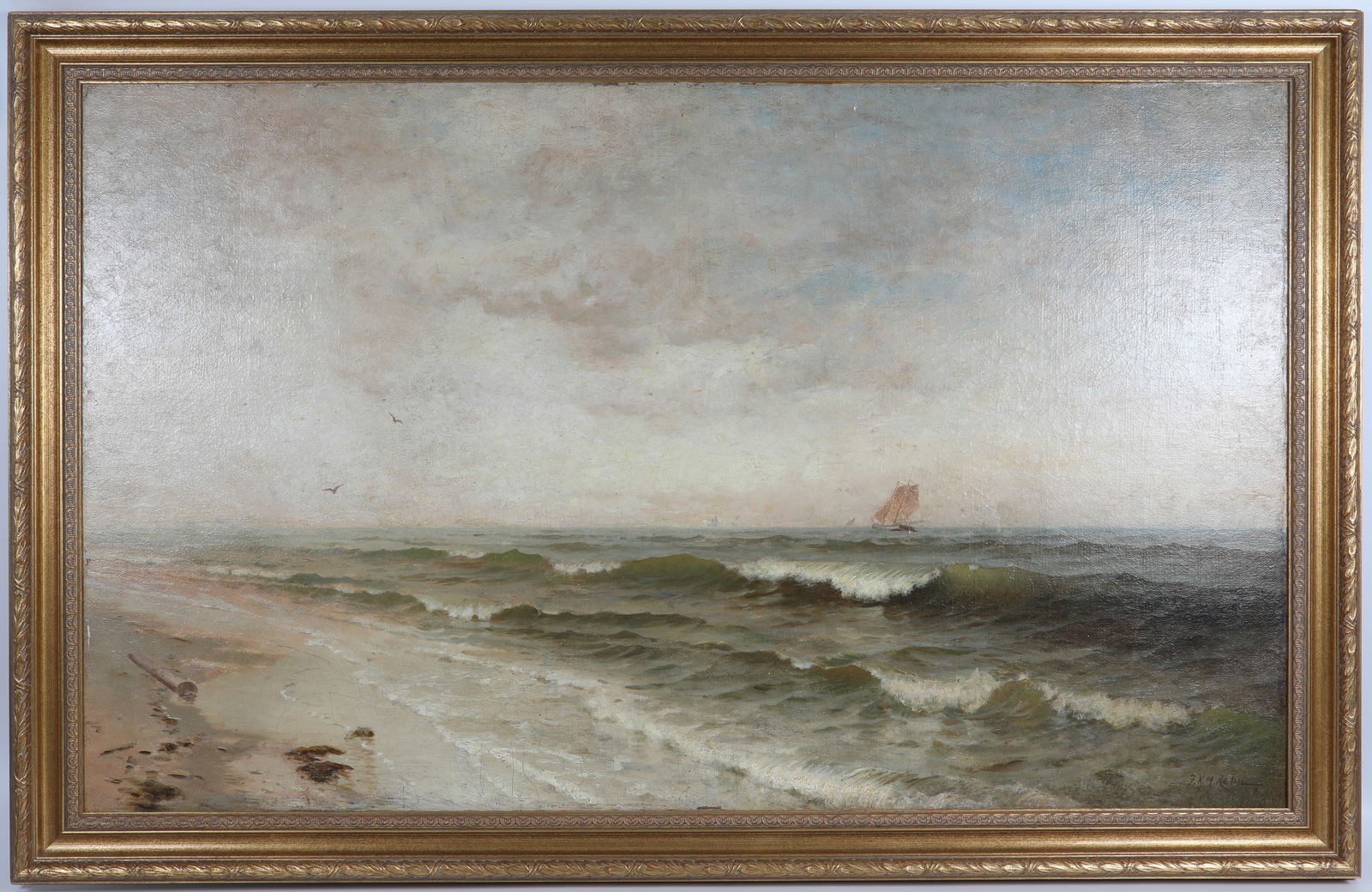 FRANK KNOX MORTON REHN OIL ON CANVAS (1 of 20)