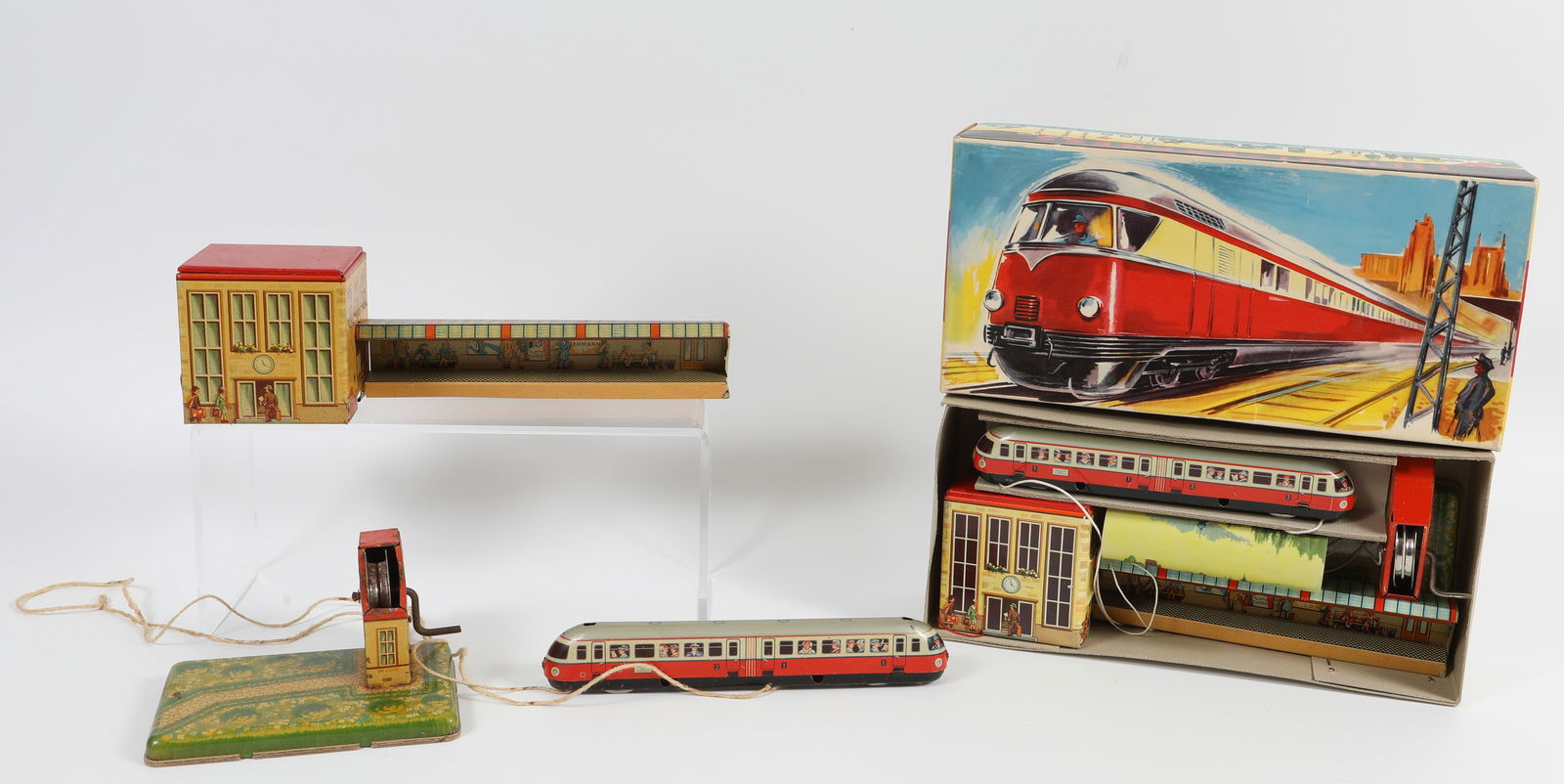 (2) LEHMANN LILIPUT EXPRESS TOYS, 1-ORIGINAL BOX (1 of 11)