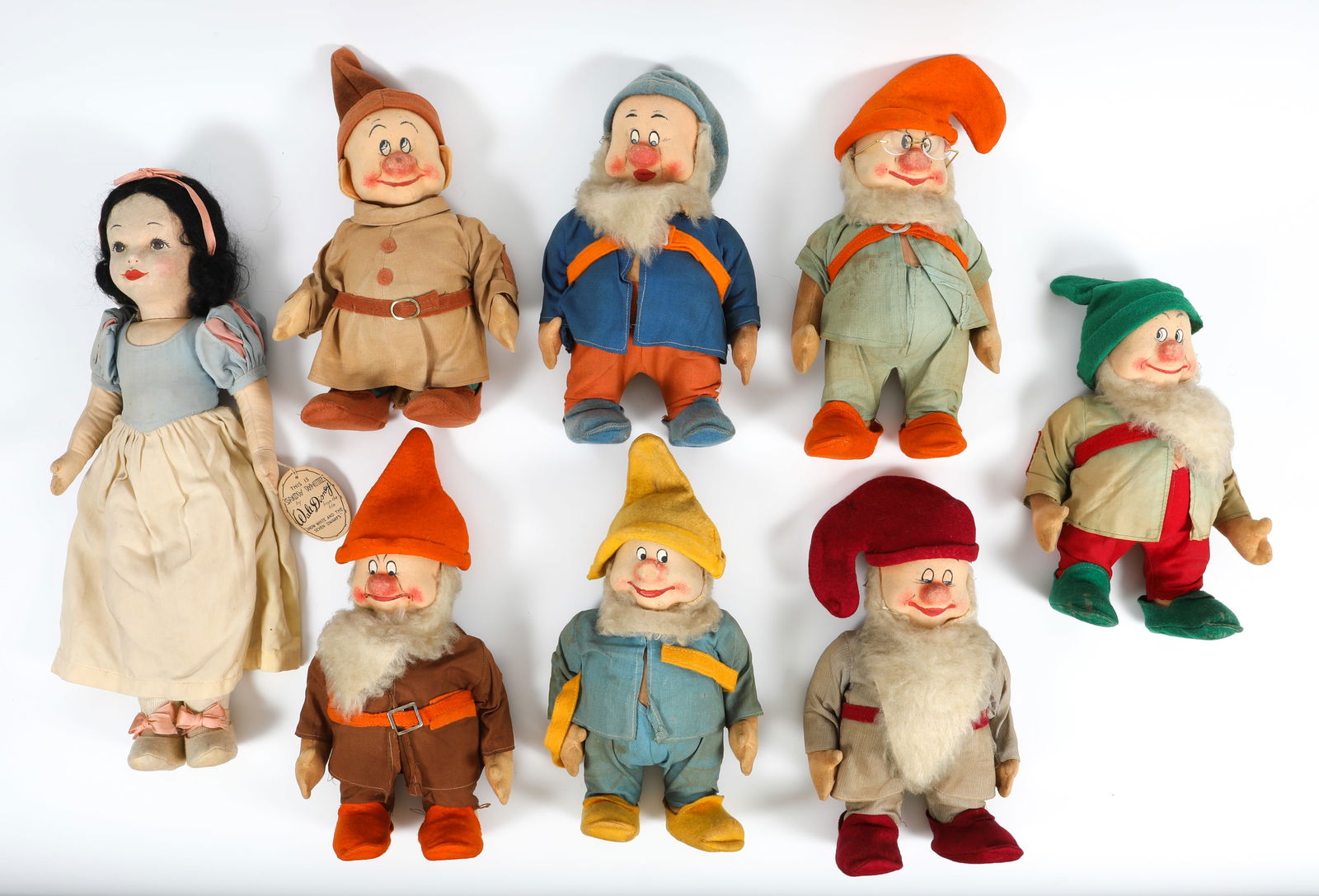 CHAD VALLEY SNOW WHITE & (7) DWARVES (1 of 20)