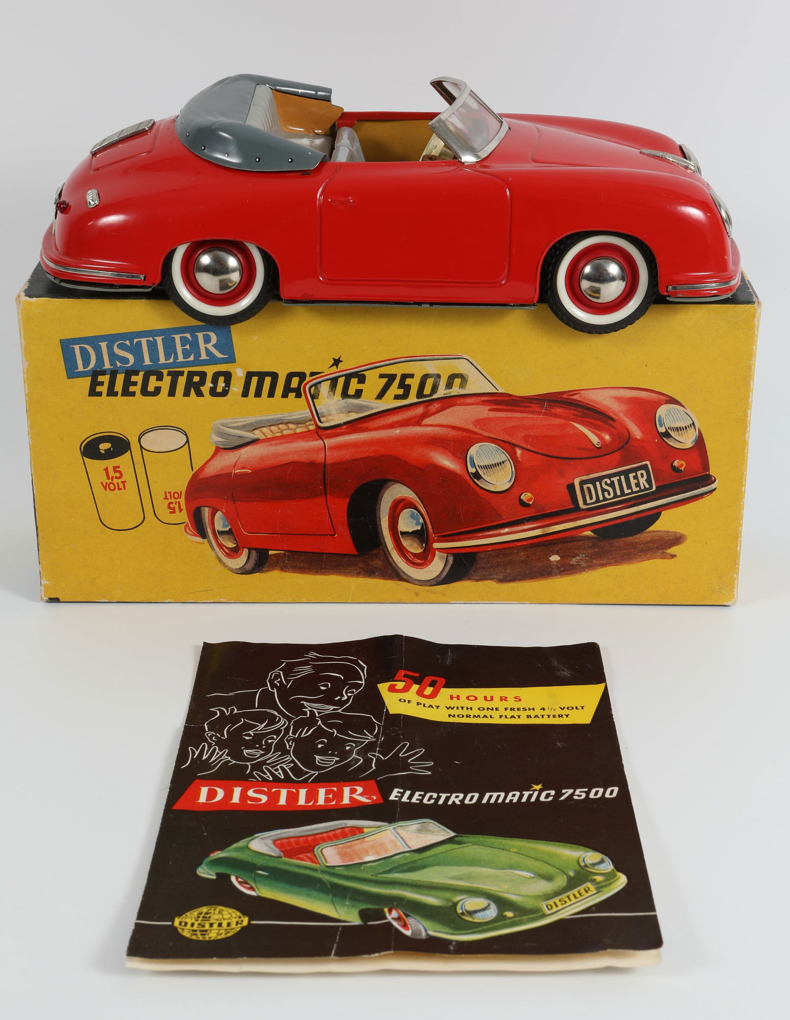 DISTLER ELECTRO MATIC 7500 PORSCHE with ORIGINAL BOX (1 of 17)