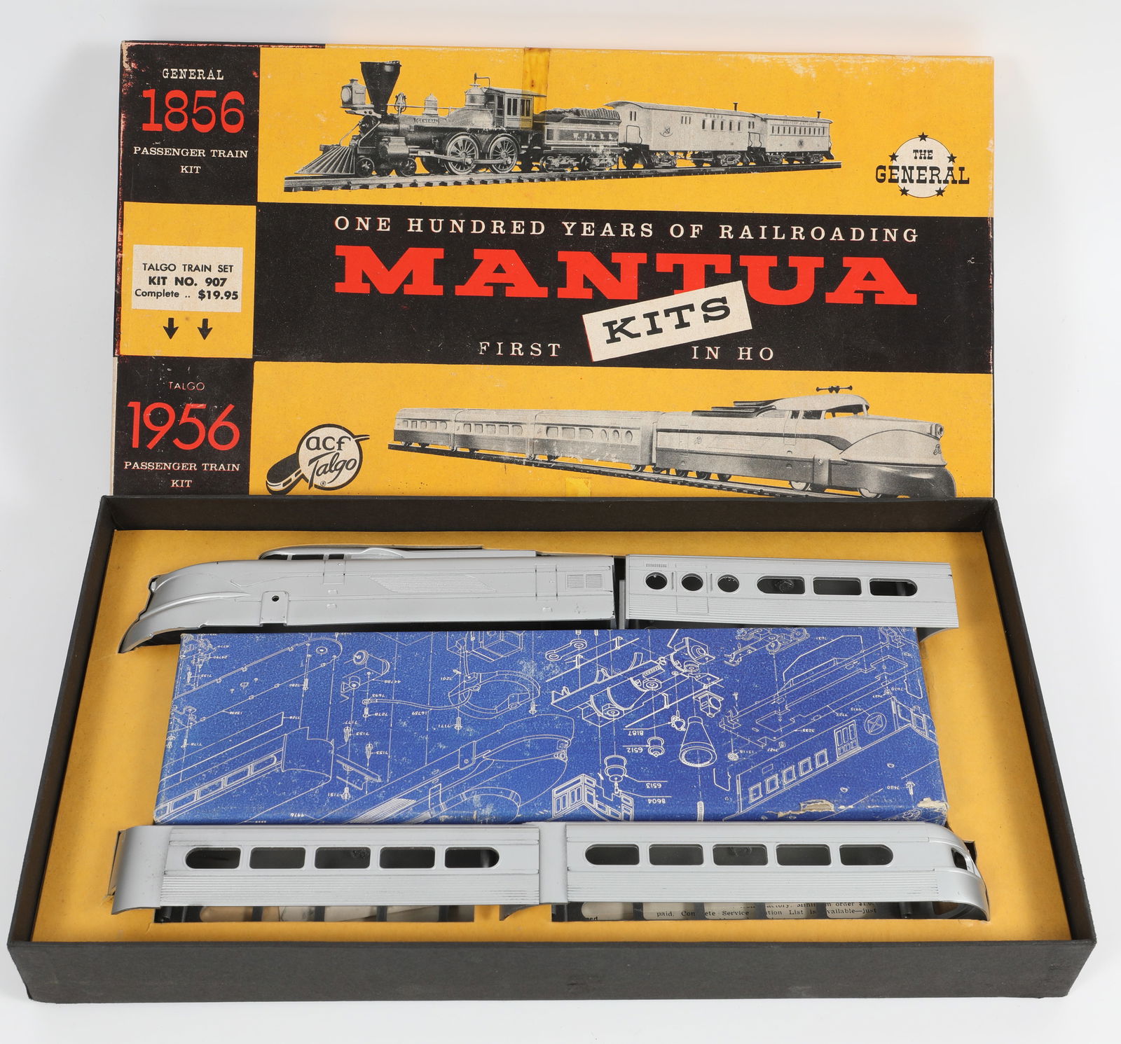 TALGO MANTUA STREAMLINE TRAIN KIT #907 - ORIGINAL BOX (1 of 7)